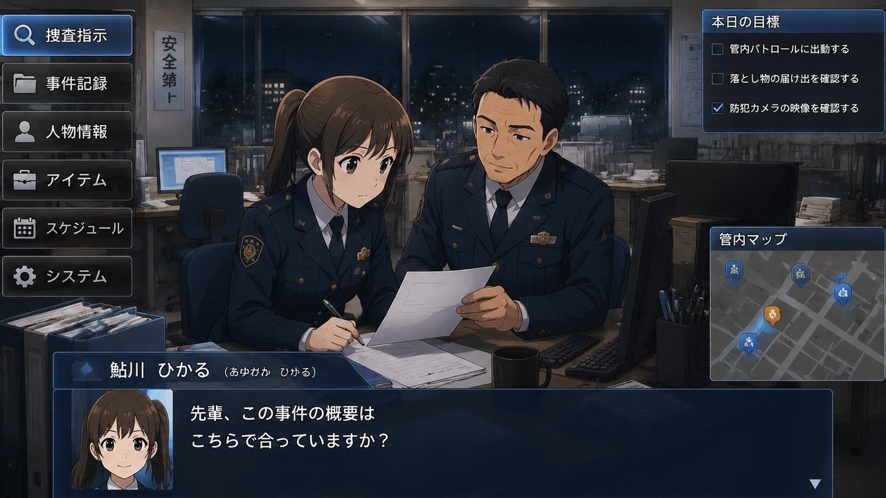 极道无赖EX 女警鮎川光 角色路线 画面 1